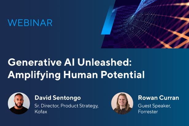 Generative AI Unleashed: Amplifying Human Potential webinar promotion