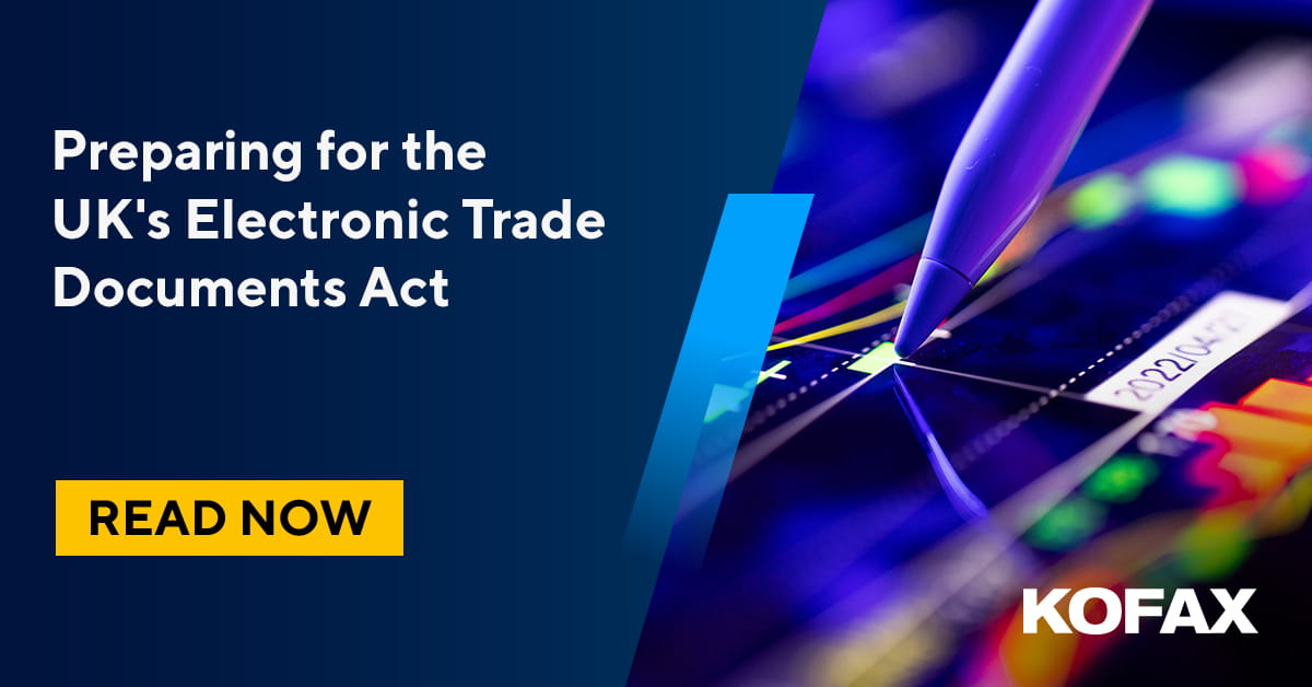The UK Electronic Trade Documents Act Streamlining Global Commerce
