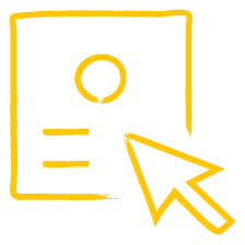 document selection yellow icon