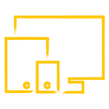 interact yellow icon