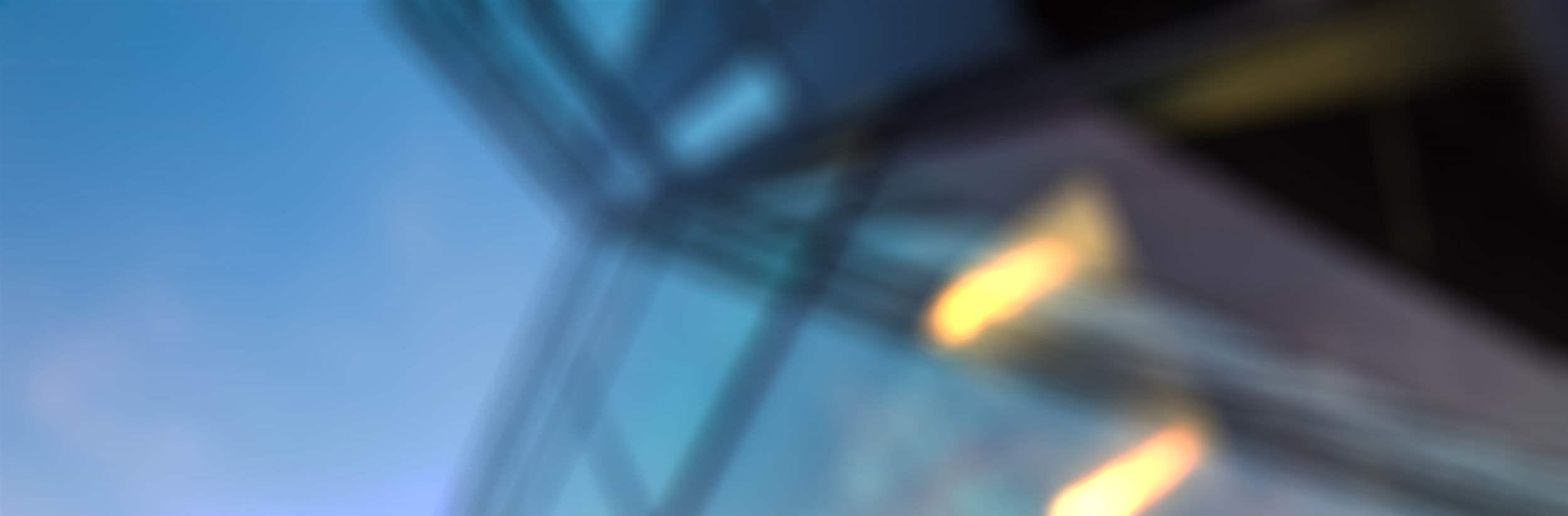 abstract glass structure