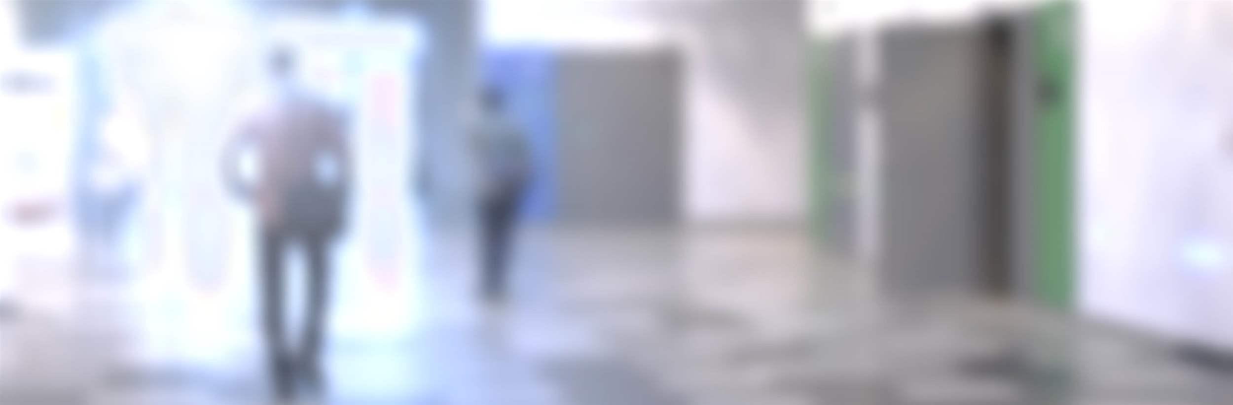 abstract image of corridor in a modern business center