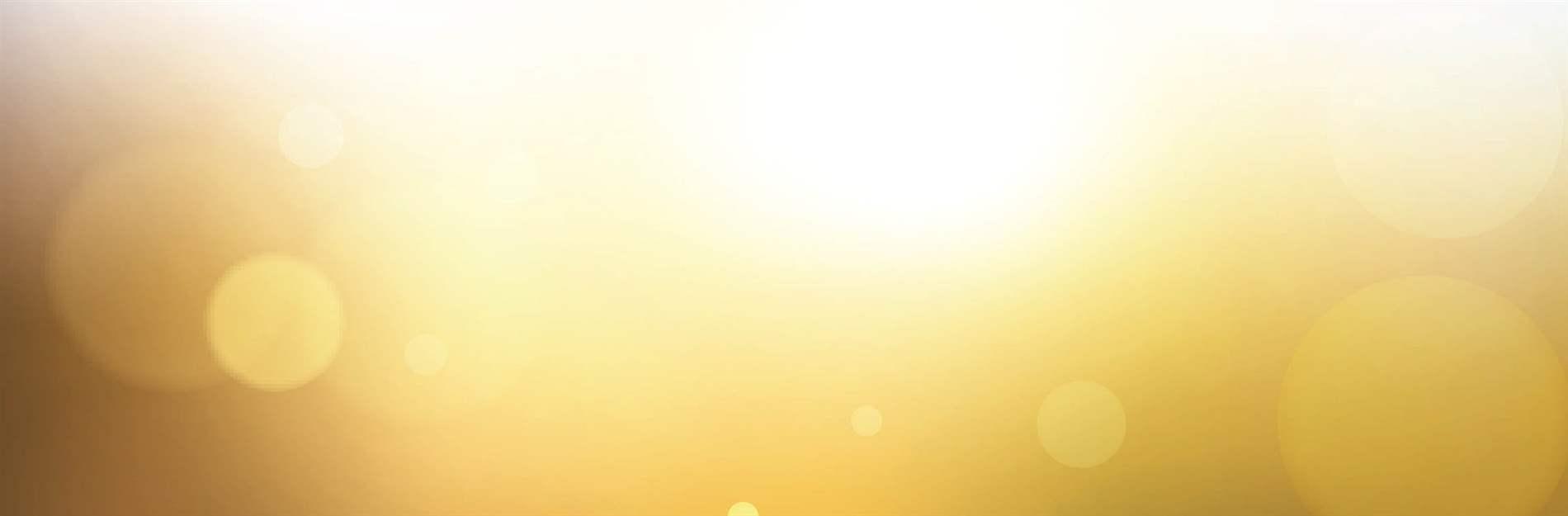 abstract blue and yellow light blurred