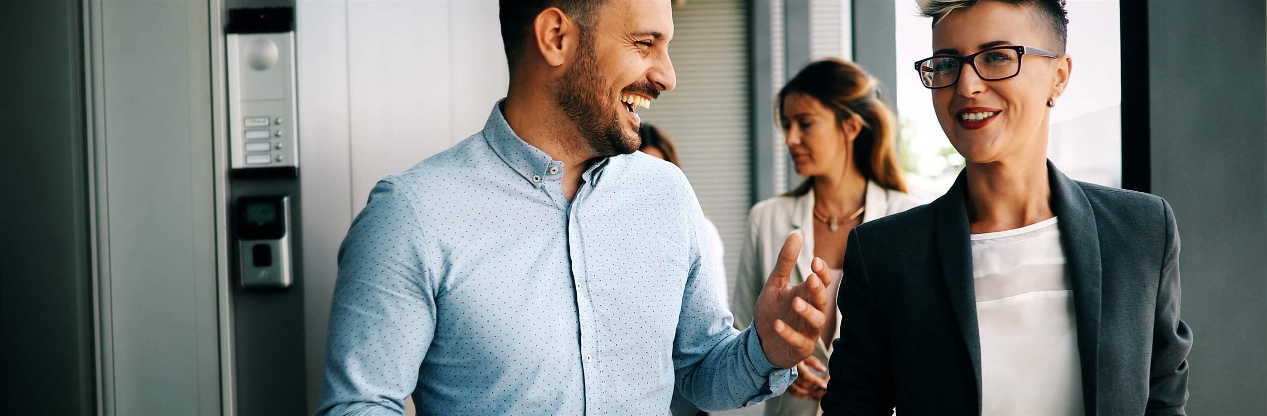 Professionals business colleagues collaborating and discussing project plans