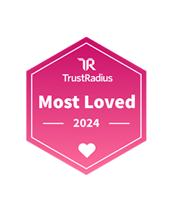 Gewinner des Most-Loved-Awards 2024 von TrustRadius