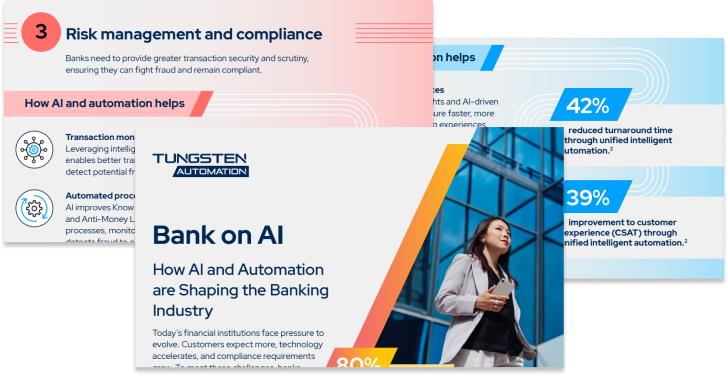 Bank on AI