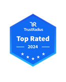 Trust Radius Top Rated 2024